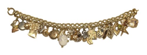 Judy Larson's A Short History of Charms and Charm Bracelets  - , Classic Wire Jewelry, , , Charm bracelet